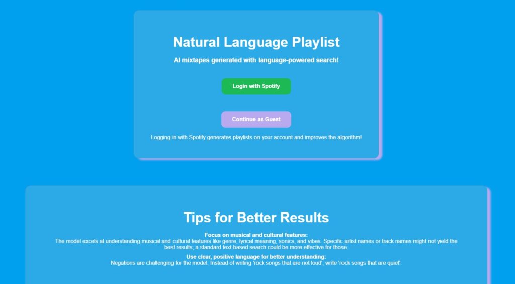 140-Natural-Language-Playlist